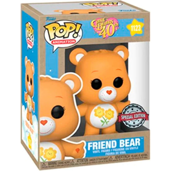 FIGURA POP CARE BEARS 40TH ANNIVERSARY FRIEND BEAR EXCLUSIVE image 1