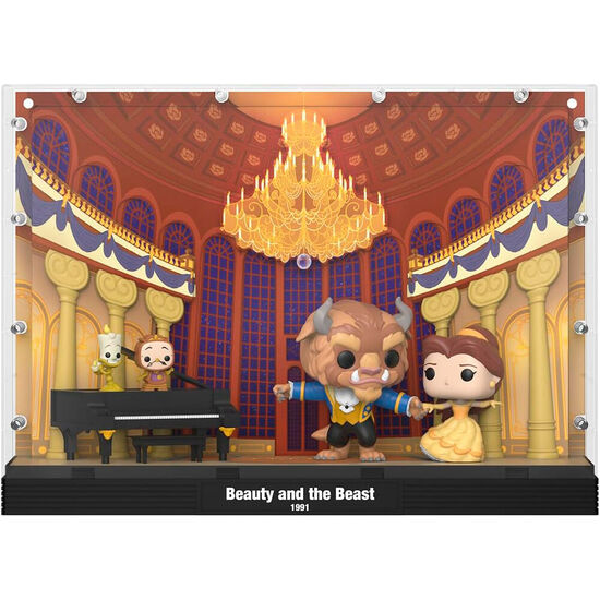 FIGURA POP MOMENT DELUXE DISNEY LA BELLA Y LA BESTIA TALE AS OLD AS TIME image 0