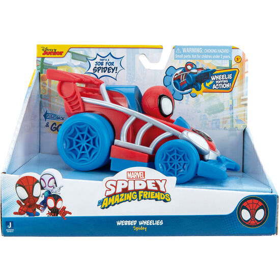 VEHICULO SPIDEY WEBBED WHEELIES SPIDEY AMAZING FRIENDS MARVEL SURTIDO image 2