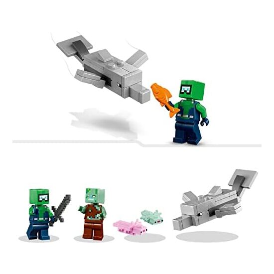 LA CASA AJOLOTE LEGO MINNECRAFT image 3