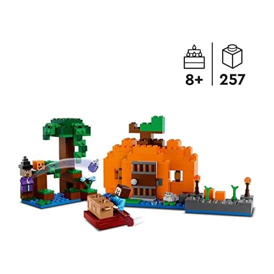 LA GRANJA CALABAZA LEGO MINNECRAFT image 1