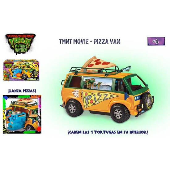 PIZZA VAN TORTUGAS NINJA TMNT image 0