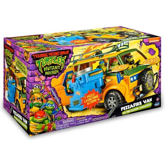 PIZZA VAN TORTUGAS NINJA TMNT image 1