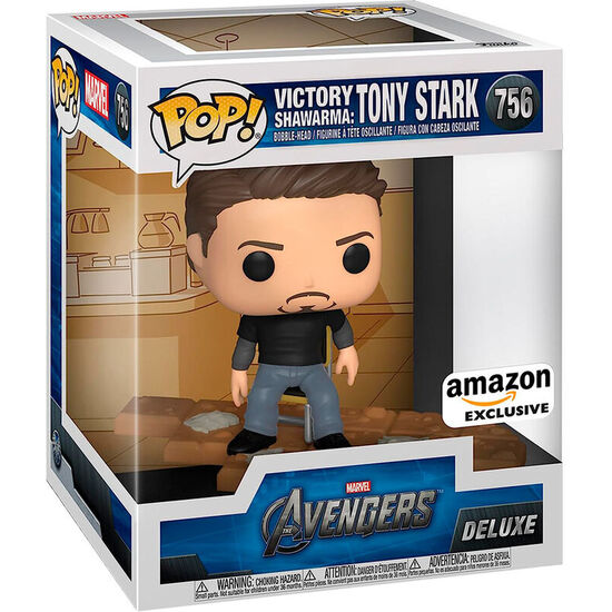 FIGURA POP DELUXE MARVEL LOS VENGADORES AVENGERS TONY STARK EXCLUSIVE image 0