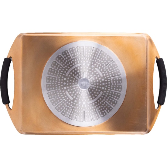 ASADOR 37.5X27X3CM ALU FUNDIDO IND COBRE image 3