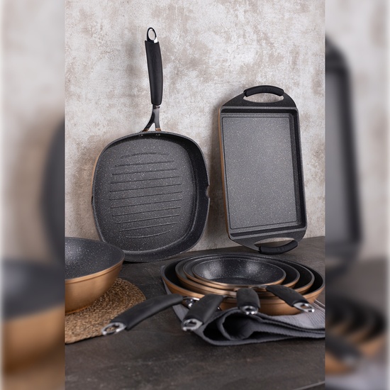 ASADOR 37.5X27X3CM ALU FUNDIDO IND COBRE image 7