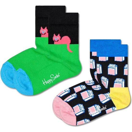 CALCETINES 2-PACK KIDS CAT TALLA 2-3Y image 0