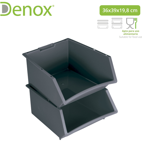 CAJA HOGAR GRANDE NEGRO image 1