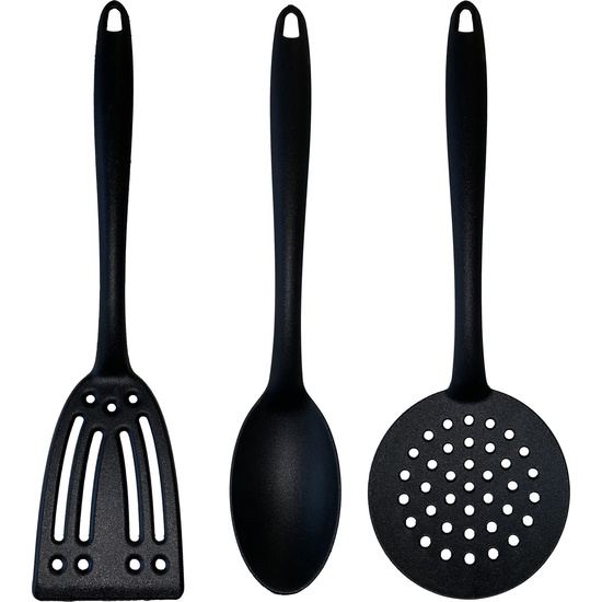 SET DE 3 UTENSILIOS DE COCINA + PLANCHA DE ALUMINIO FORJADO image 4