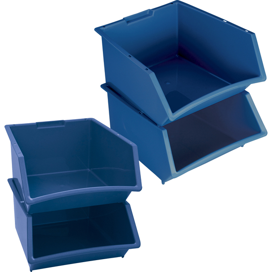 SET DE 2 CAJAS DE HOGAR A JUEGO-AZULES image 0