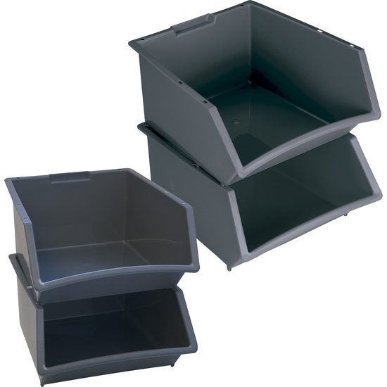 SET DE 2 CAJAS DE HOGAR A JUEGO-NEGRAS image 0