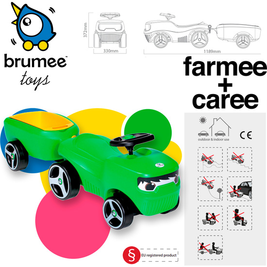 TRAILER CORREPASILLOS FARMEE+CAREE VERDE image 1