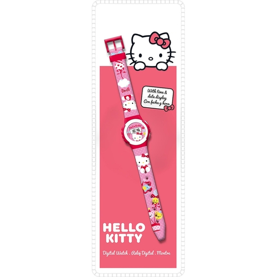HELLO KITTY RELOJ DIGITAL EN BLISTER image 1