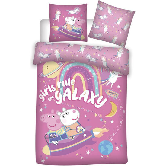 FUNDA NORDICA PEPPA PIG CAMA 90 MICROFIBRA image 0