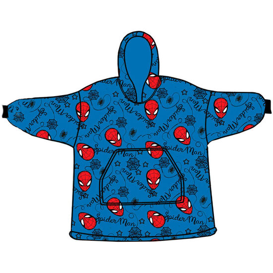 BATA SUDADERA OVERSIZE SPIDERMAN MARVEL CORAL ADULTO image 0