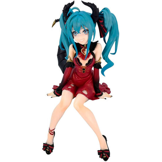 FIGURA NOODLE STOPPER HATSUNE MIKU VILLAIN RED HATSUNE MIKU 16CM image 1