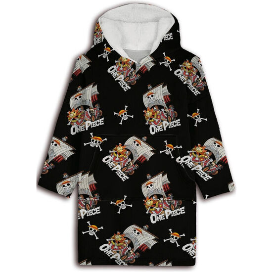 BATA SUDADERA OVERSIZE ONE PIECE CORAL ADULTO image 0