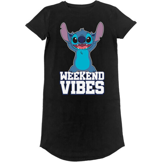 CAMISETA WEEKEND VIBES STITCH DISNEY ADULTO image 0