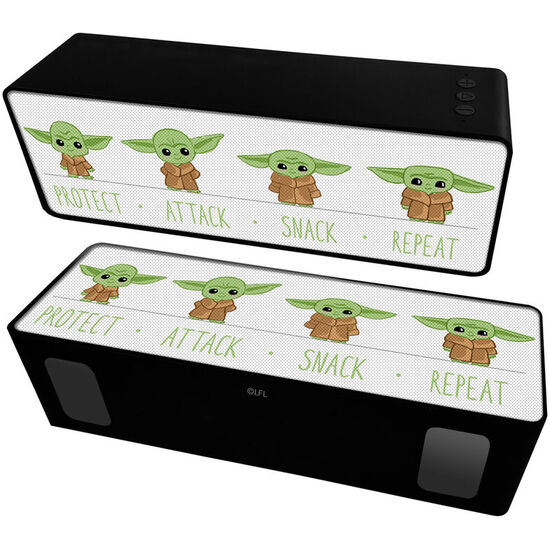 ALTAVOZ PORTATIL INALAMBRICO BABY YODA MANDALORIAN STAR WARS image 0