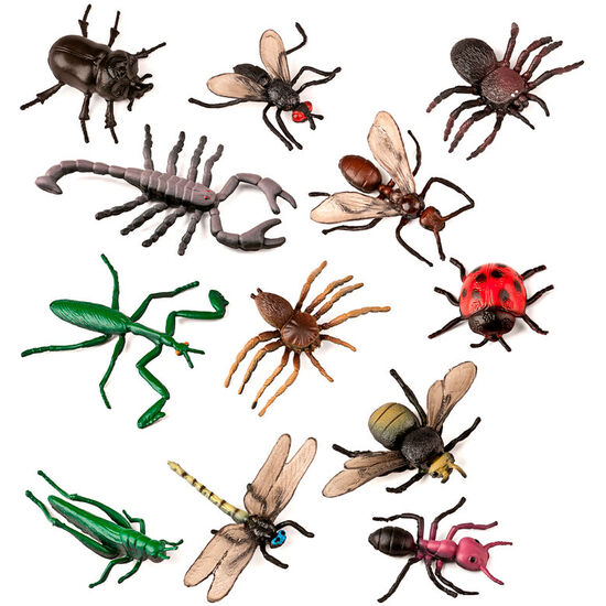 SET ANIMALES INSECTOS 12PZS image 1