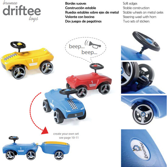 COCHE CORREPASILLOS DRIFTEE GRIS image 2