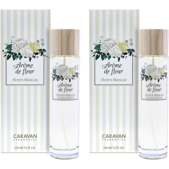 SET DE 2 FRASCOS 150 ML CARAVAN AROME DE FLEUR FLORES BLANCA image 0