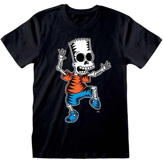 CAMISETA SKELETON BART LOS SIMPSONS ADULTO image 0