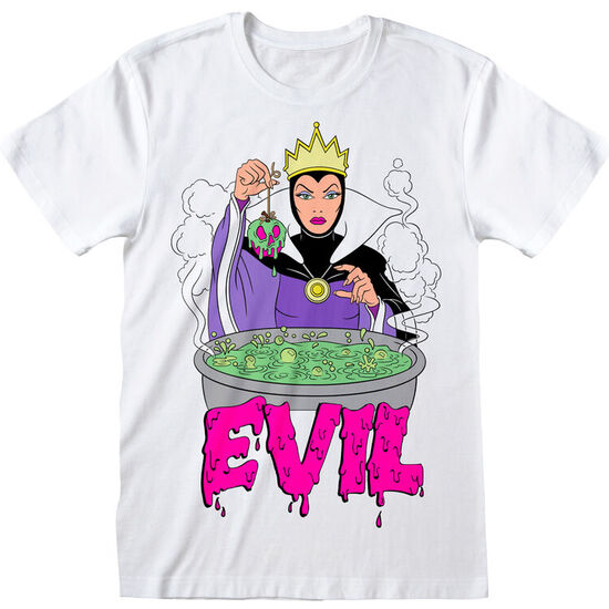 CAMISETA EVIL QUEEN DISNEY VILLAINS ADULTO image 0