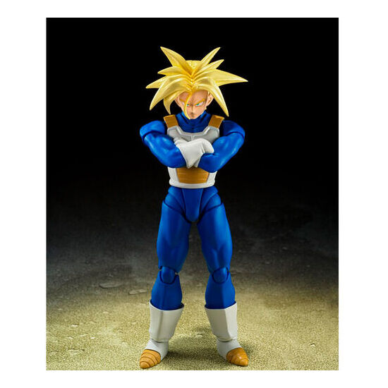 FIGURA S.H. FIGUARTS TRUNKS SUPER SAIYAN INFINITE LATENT SUPER POWER DRAGON BALL Z 14CM image 1