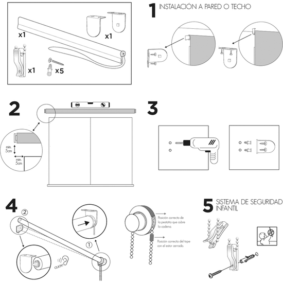 ESTOR ENROLLABLE LISO TR AD +5 28MM 175CM image 7