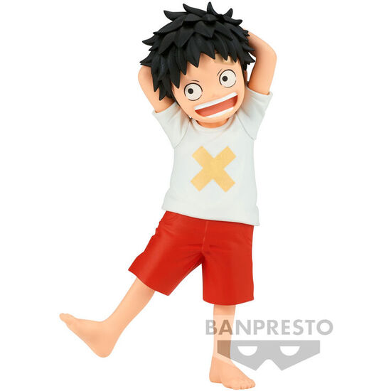 FIGURA MONKEY D LUFFY CHILDREN THE GRANDLINE SERIES FILM RED ONE PIECE 12CM image 0