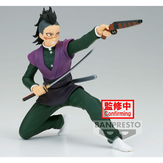 FIGURA GENYA SHINAZUGAWA VIBRATION STARS DEMON SLAYER KIMETSU NO YAIBA 12CM image 1