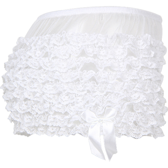 CULOTTE PARA MUJER INTIMAX VERGARA BLANCO image 1