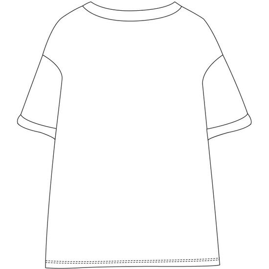 CAMISETA CORTA SINGLE JERSEY STITCH WHITE image 1