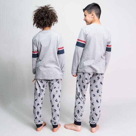 PIJAMA LARGO SINGLE JERSEY HARRY POTTER GRAY image 4