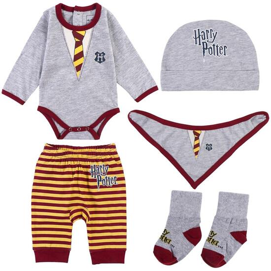 PACK REGALO INTERLOCK HARRY POTTER GRAY image 0