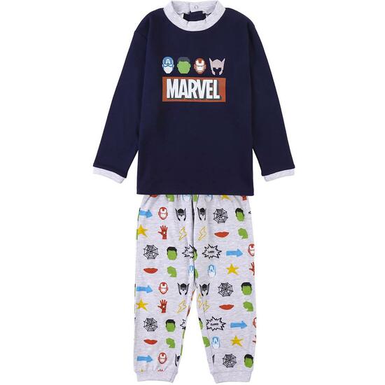 PIJAMA LARGO INTERLOCK MARVEL PINK image 0