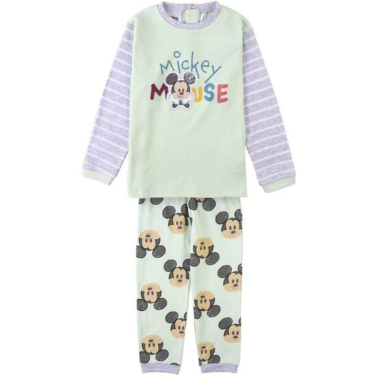 PIJAMA LARGO INTERLOCK MICKEY PINK image 0