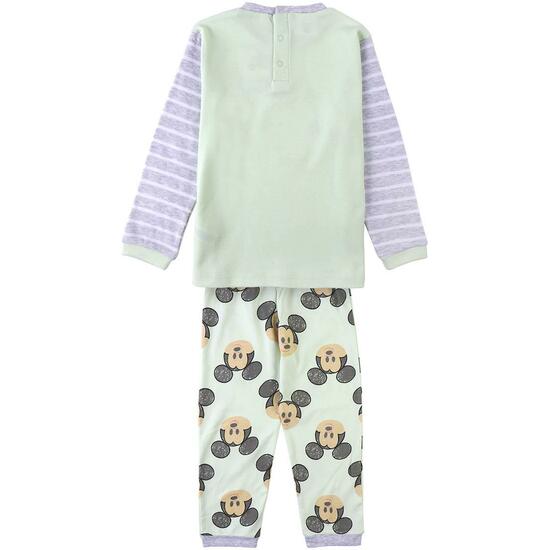 PIJAMA LARGO INTERLOCK MICKEY PINK image 1