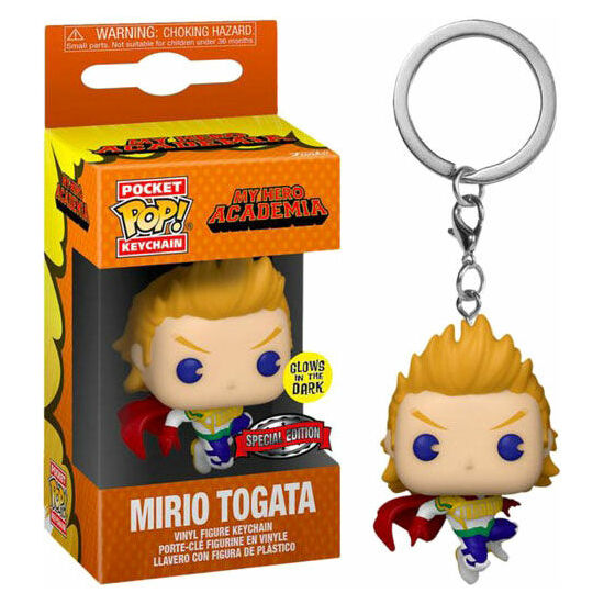 LLAVERO POCKET POP MY HERO ACADEMIA MIRIO TOGATA EXCLUSIVE image 0