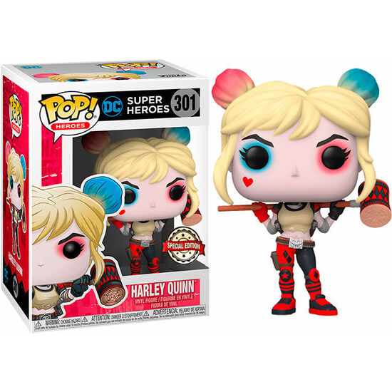 FIGURA POP DC COMICS HARLEY QUINN WITH MALLET EXCLUSIVE image 2