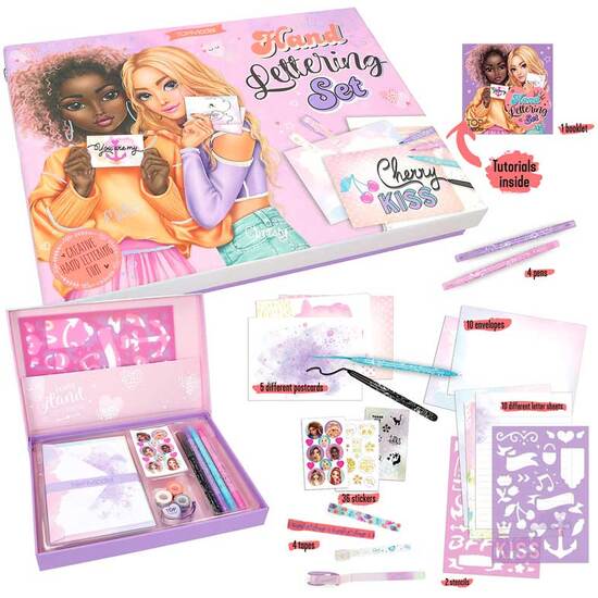 SET CARTAS Y LETTERINGS TOP MODEL image 0