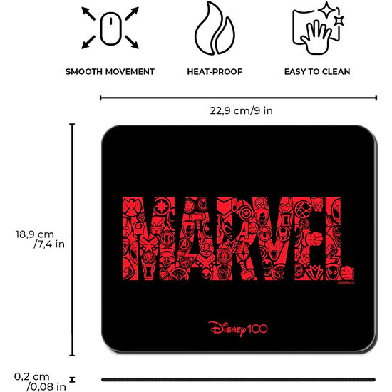 ALFOMBRILLA RATON 100TH ANNIVERSARIO DISNEY MARVEL image 2