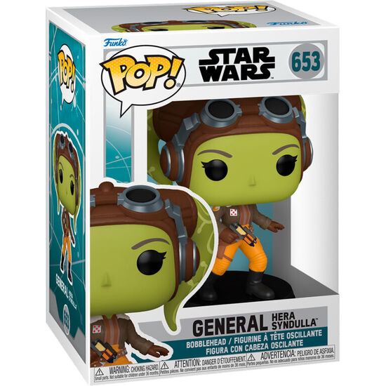 FIGURA POP STAR WARS AHSOKA GENERAL HERA SYNDULLA image 0