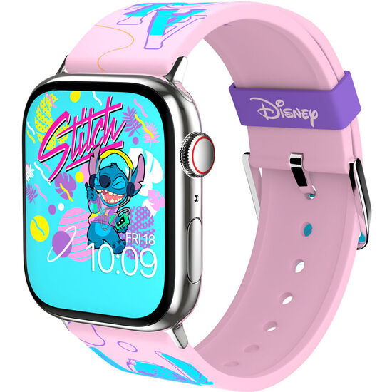 CORREA SMARTWATCH + ESFERAS ALOHA STITCH DISNEY image 1