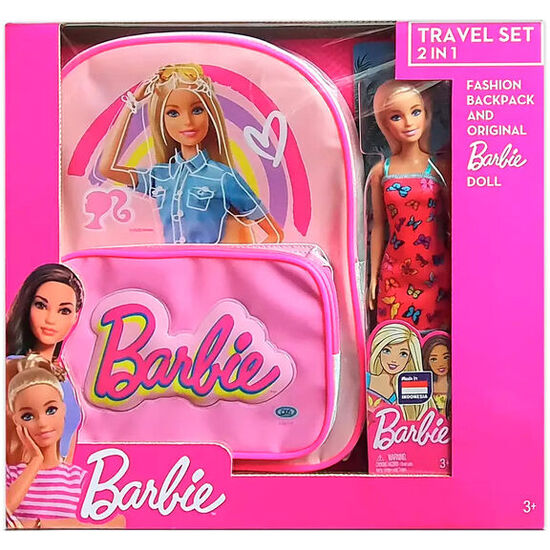 MOCHILA + MUÑECA BARBIE image 1