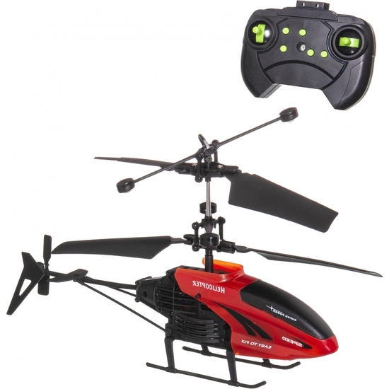 HELICÓPTERO RADIO CONTROL 2 CANALES. CARGADOR USB, BATERÍA Y CARGADOR 18 CM image 0