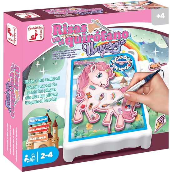 JUEGO HABILIDAD DOCTOR UNICORNIO. CAJA 30X26 image 0