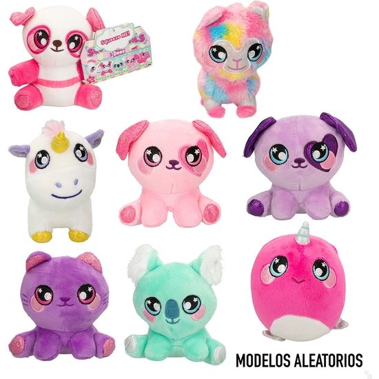 PELUCHE BEVERLY HILLS SQUEEZIMALS 9 CM 4 MODELOS image 2