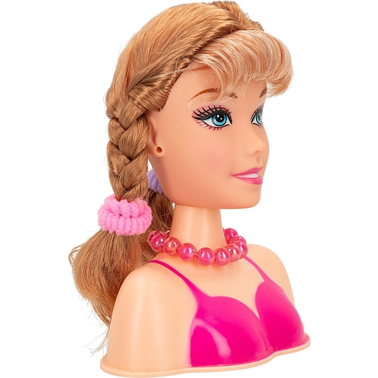 BUSTO DE MUÑECA CON ACCESORIOS DE PEINADO ISABELLA FASHION image 2